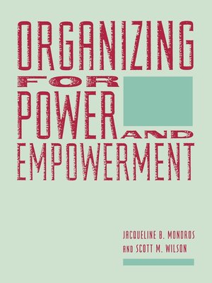cover image of Organizing for Power and Empowerment